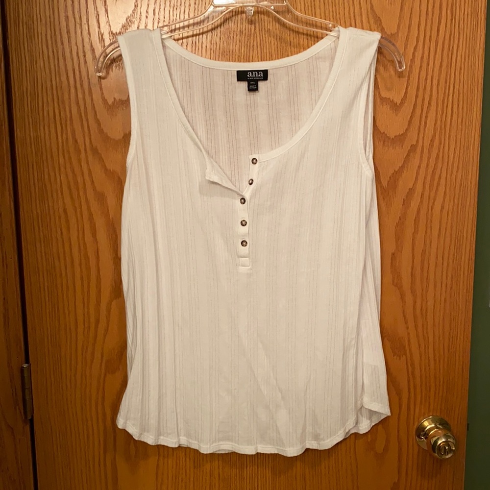 Ana white ribbed tank